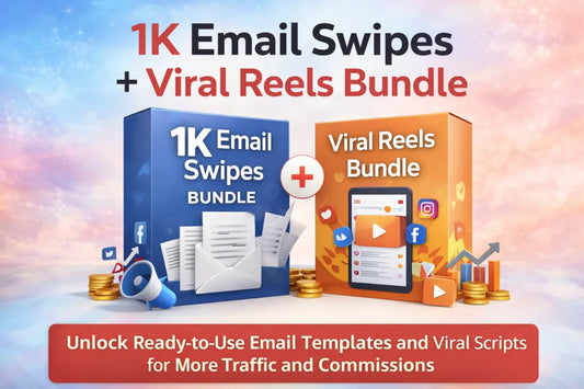1K Email Swipes & Viral Reels Bundle